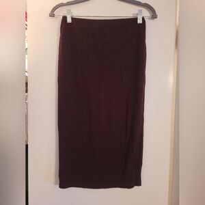 Old Navy Deep Burgundy Pencil Skirt